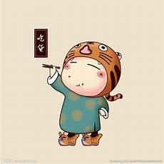 吃货动漫图片女生头像